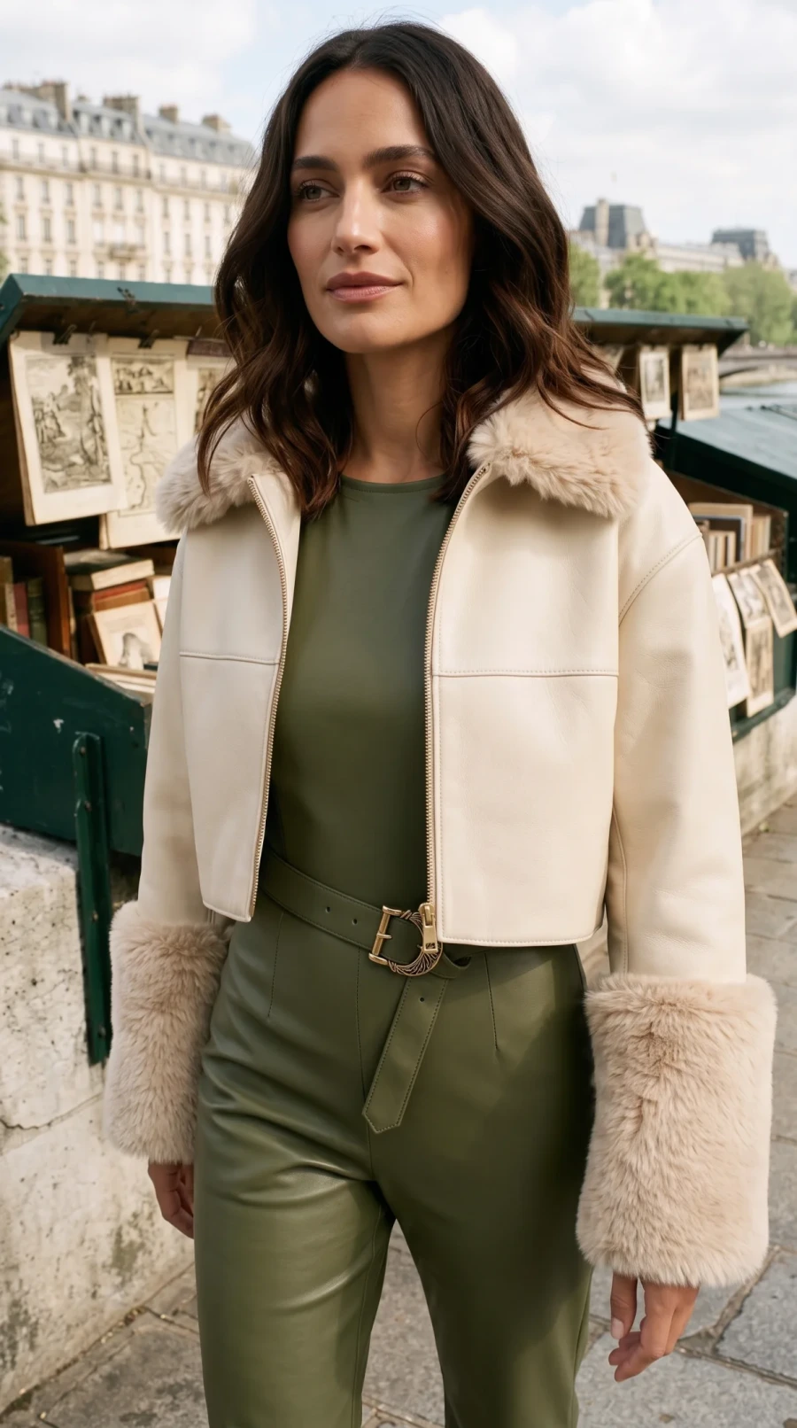 Olive Leather & Soft Ivory - Image 20